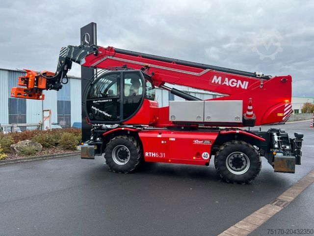 Telehandler MAGNI Magni RTH 6.31 SH / Fällkran 2 / Westtech CS750