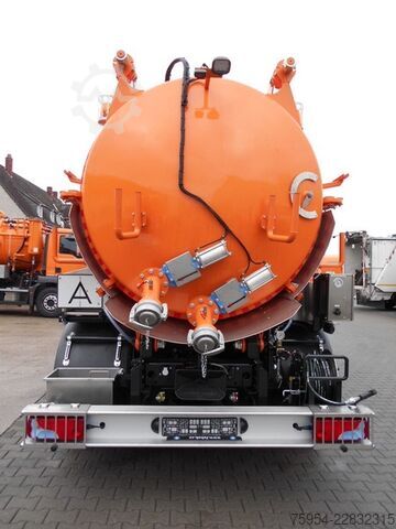 Saugwagen MAN TGM 18.320 4x2 BL / Faros 10/0,5