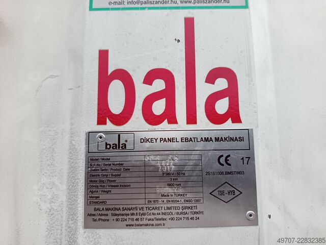 Plattenaufteilsäge, Vertikal-Plattensäge BALA DPM KS 6100mm