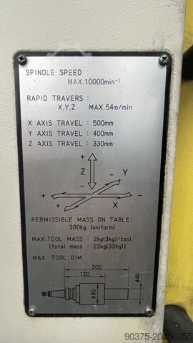 Robodrill T21 Fanuc Robodrill T21a
