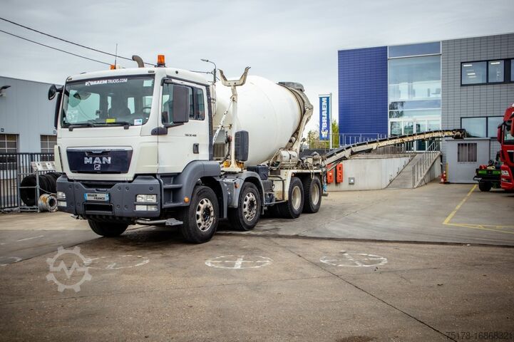 Mixer MAN TGS 32.400 BB+STETTER+BELT/BAND/TAPIS