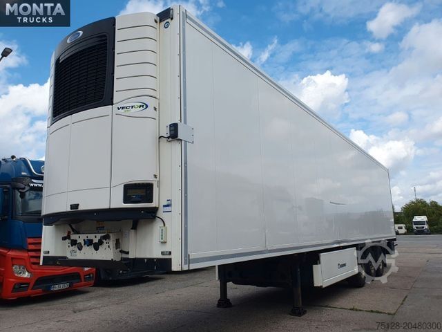 Reefer semitrailer KRONE Carrier Vector 1950,Doppelstock, PK Krone Achsen