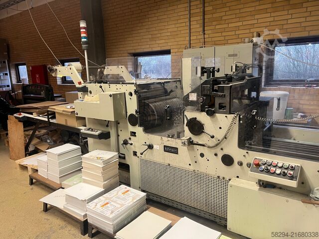 Fensterklebemaschine (für Verpackungskartons) Kohmann F 750