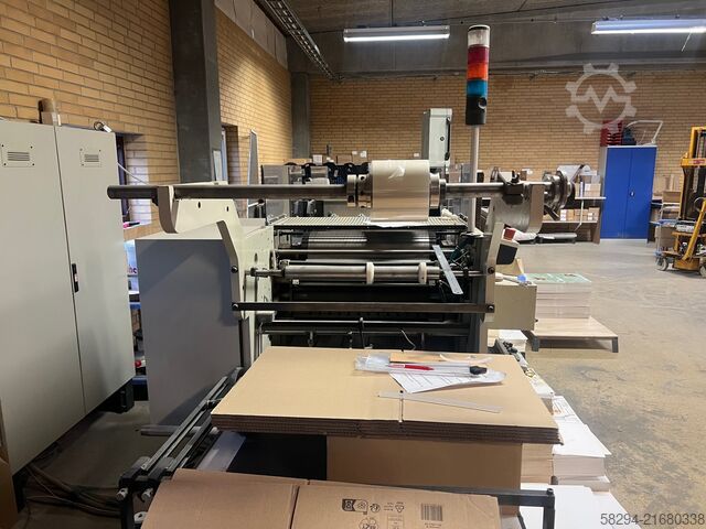 Fensterklebemaschine (für Verpackungskartons) Kohmann F 750