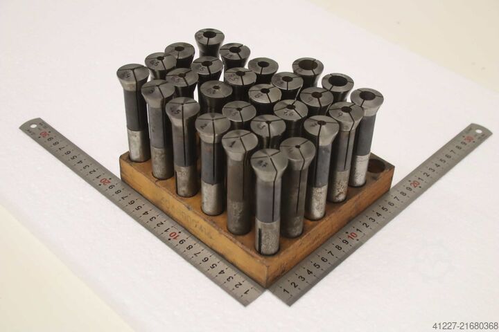 Spannzangenhülsen 27 Stück unbekannt Ø 0,7 - 17 mm