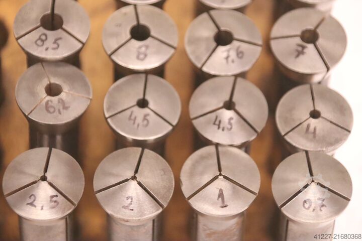 Spannzangenhülsen 27 Stück unbekannt Ø 0,7 - 17 mm