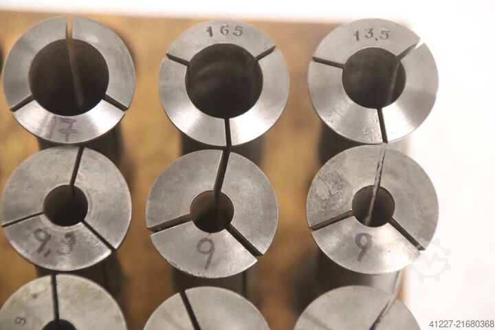 Spannzangenhülsen 27 Stück unbekannt Ø 0,7 - 17 mm
