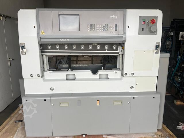 Papierschneidemaschine Polar Mohr 92E