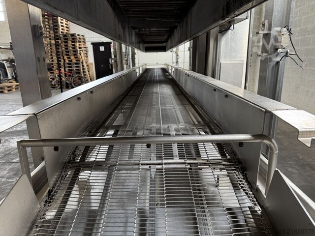 Heissluftofen, Typ HAF 600/8000 Meyn Hete-lucht-tunnel, Type HAF 600/8000