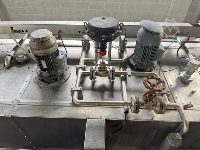 Heissluftofen, Typ HAF 600/8000 Meyn Hete-lucht-tunnel, Type HAF 600/8000