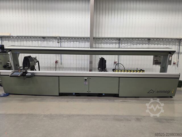 Double mitre and crosscut saw + chip extractor Emmegi PRECISION TS2 TU/5 + ASPIRATORE MG4