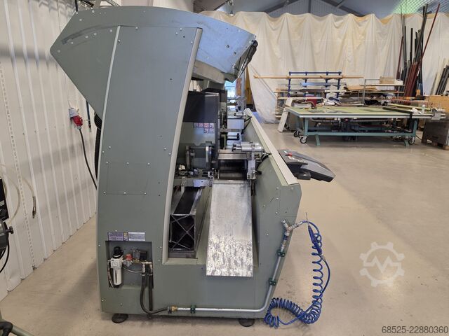 Double mitre and crosscut saw + chip extractor Emmegi PRECISION TS2 TU/5 + ASPIRATORE MG4
