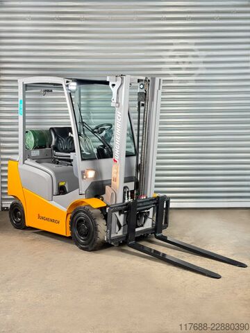 LPG front loader Jungheinrich TFG 316 - Nur 2840 Std. - Service Neu + Garantie
