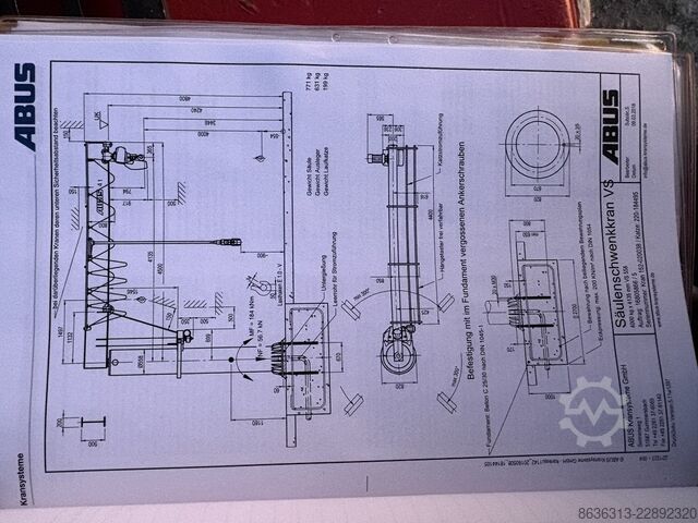 Abus Crane VS 4000kg 2018 Abus VS