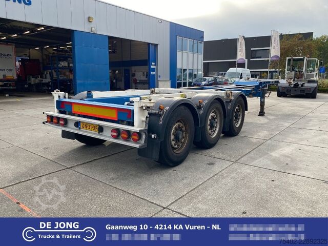 Containertransport Renders FCC / BPW + Disc Brakes / 1x Lift Axle / All Co...
