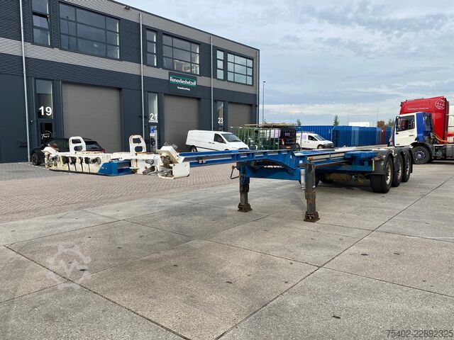 Containertransport Renders FCC / BPW + Disc Brakes / 1x Lift Axle / All Co...