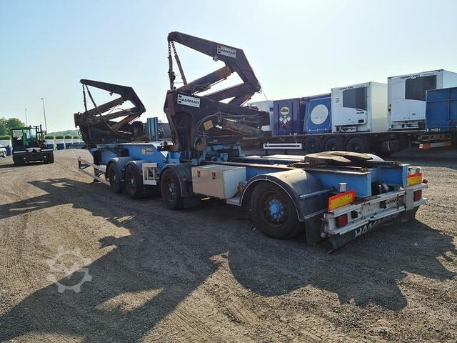 Side loader HAMMAR 195D SIDELOADER 4 AXLE 2E TRAILER CONNECTION 36...