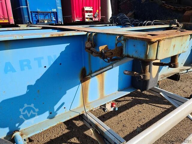 Side loader HAMMAR 195D SIDELOADER 4 AXLE 2E TRAILER CONNECTION 36...