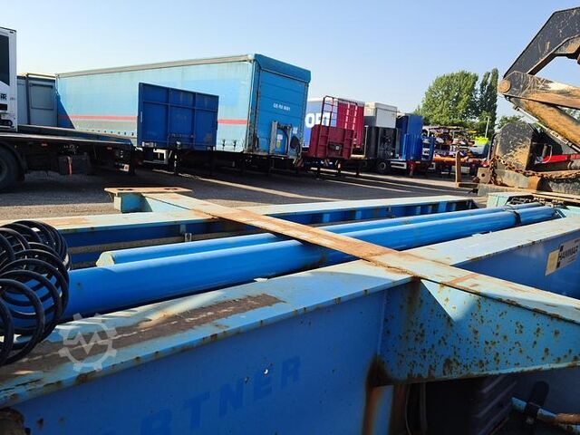 Side loader HAMMAR 195D SIDELOADER 4 AXLE 2E TRAILER CONNECTION 36...