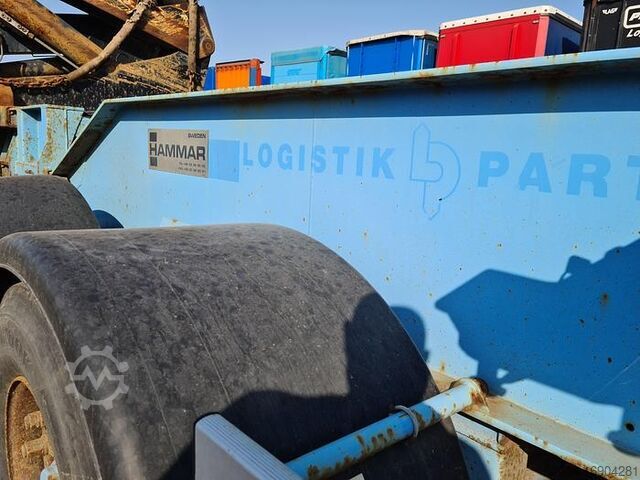 Side loader HAMMAR 195D SIDELOADER 4 AXLE 2E TRAILER CONNECTION 36...