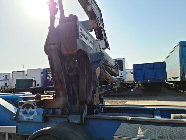 Side loader HAMMAR 195D SIDELOADER 4 AXLE 2E TRAILER CONNECTION 36...