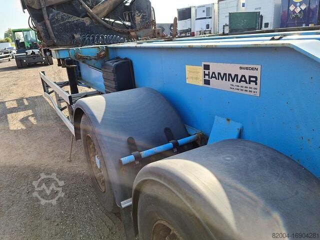 Side loader HAMMAR 195D SIDELOADER 4 AXLE 2E TRAILER CONNECTION 36...
