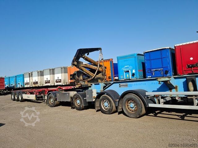Side loader HAMMAR 195D SIDELOADER 4 AXLE 2E TRAILER CONNECTION 36...