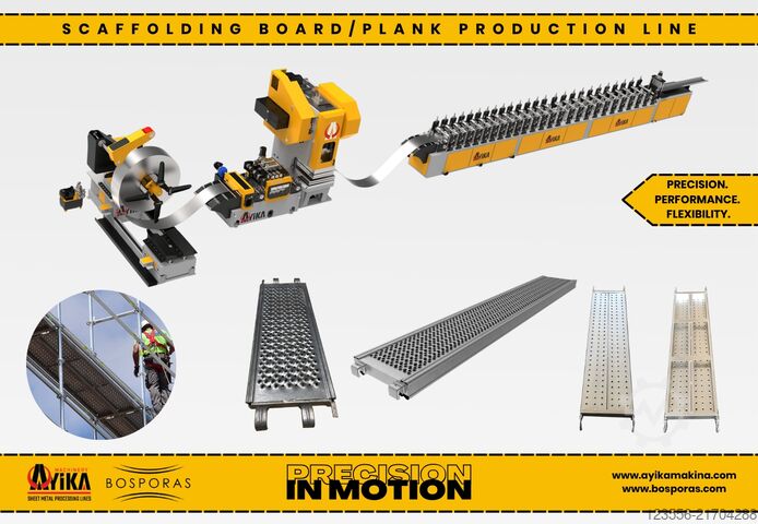 Schlüsselfertige, kundenspezifische Rollformanlagen BOSPORAS MACHINERY | AYIKA CRF-Series