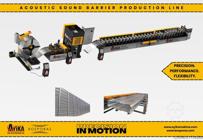 Schlüsselfertige, kundenspezifische Rollformanlagen BOSPORAS MACHINERY | AYIKA CRF-Series