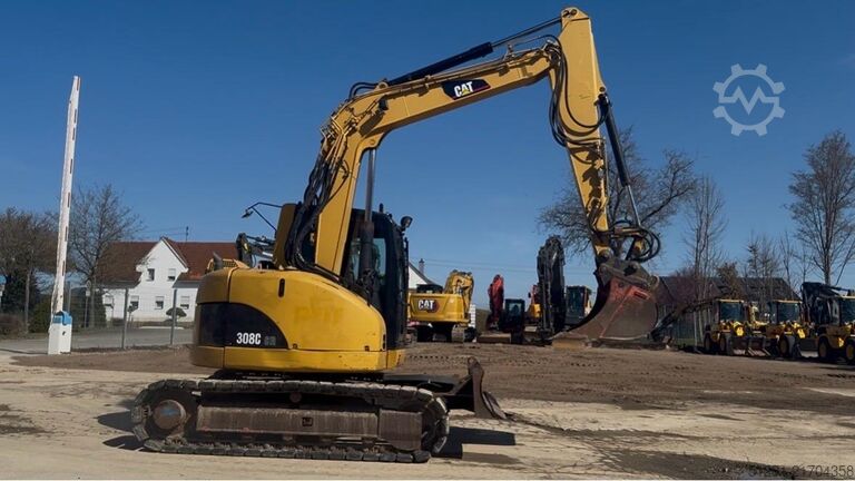 MINI EXCAVATOR Caterpillar 308C CR