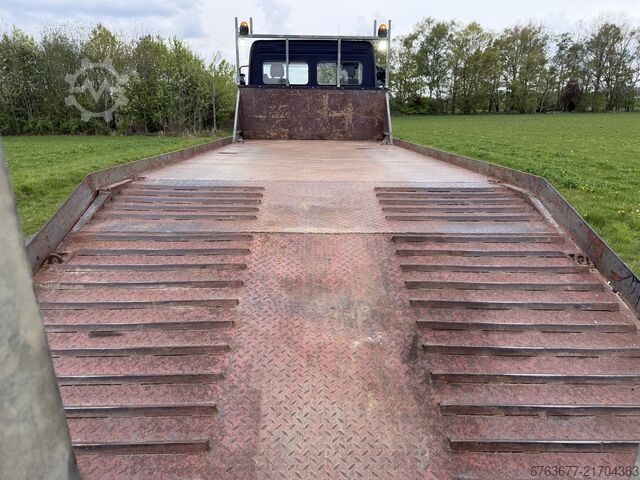 Mercedes Atego 1823 4X2 Maschinentransporter / Auffahr-LKW, EURO2, Baujahr 2001, TÜV bis 7-2026 MERCEDES-BENZ Atego 1823  4X2  Machine Transporter / Oprij Vrachtwagen EURO2 190dkm 2001 APK 7-2026