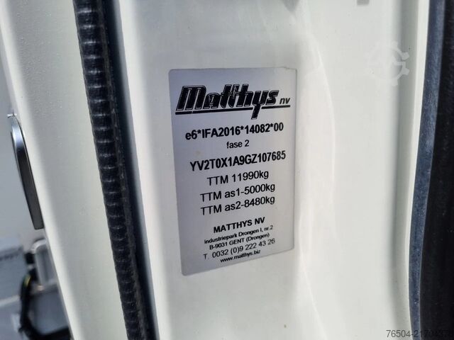 Kühl-/Tiefkühltransport Volvo FL 250 Carrier 750MT ATP Zwischenwand LBW Euro 6
