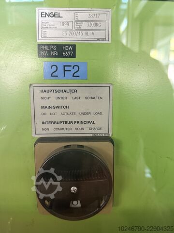 Injection molding machine Engel ES 200/45 HL-V