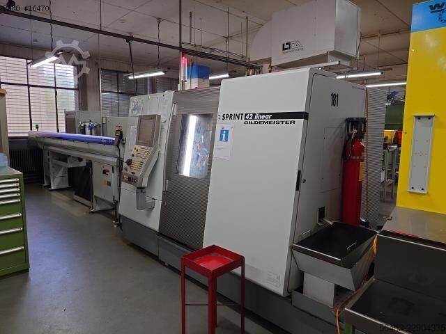 Mehrspindel drehautomat GILDEMEISTER SPRINT 42 Linear