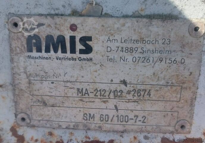 Shredder, grinder Granulator Herbold AMIS SM 60/100 7-2 90kW
