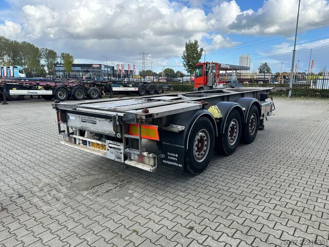 Containertransport Van Hool 3B2015 20FT/30FT ADR chassis / galvanized / dis...