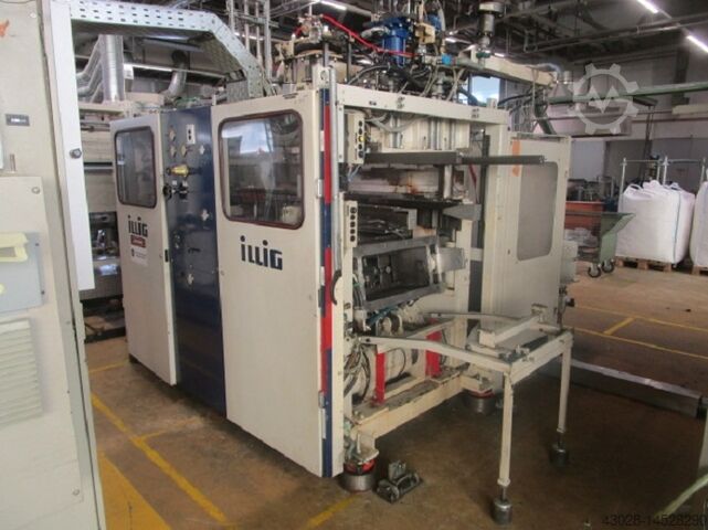 THERMOFORMMASCHINE ILLIG RDM K 50 & GREINER STAPELUNG