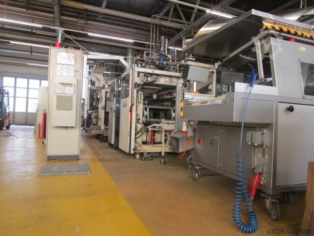 THERMOFORMMASCHINE ILLIG RDM K 50 & GREINER STAPELUNG