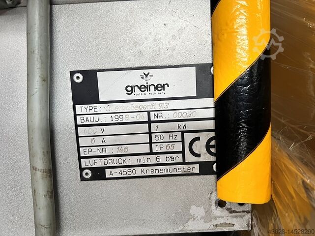 THERMOFORMMASCHINE ILLIG RDM K 50 & GREINER STAPELUNG
