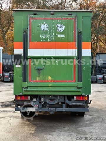 Cattle truck MERCEDES-BENZ Atego 1226 4x2 2-Stock Westrick Viehtransporter