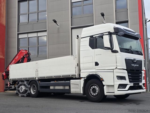 Ladepritsche MAN TGX 26.510 6x2-4 BL Baustoff-Pritsche Fassi F23...