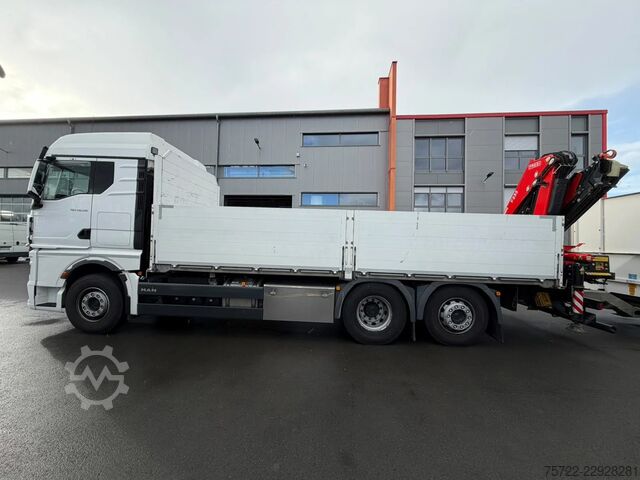 Ladepritsche MAN TGX 26.510 6x2-4 BL Baustoff-Pritsche Fassi F23...