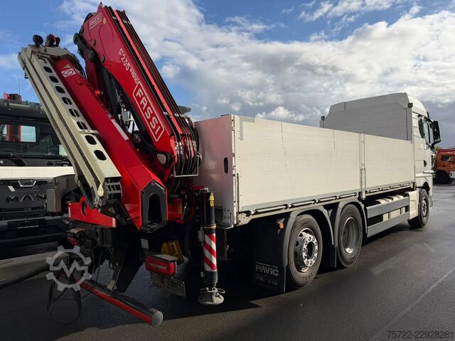 Ladepritsche MAN TGX 26.510 6x2-4 BL Baustoff-Pritsche Fassi F23...