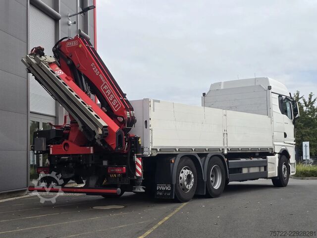Ladepritsche MAN TGX 26.510 6x2-4 BL Baustoff-Pritsche Fassi F23...