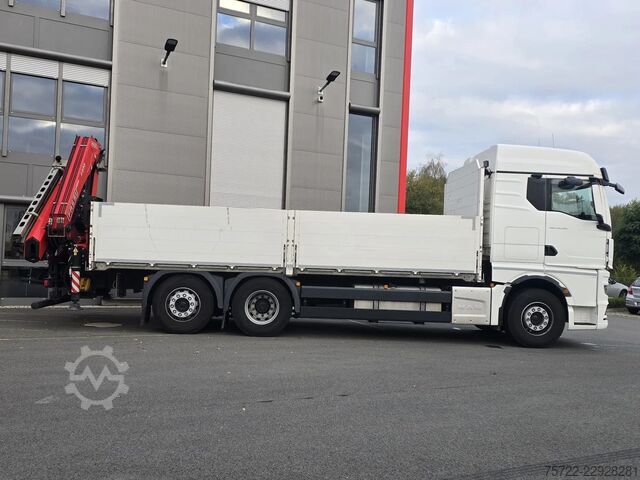 Ladepritsche MAN TGX 26.510 6x2-4 BL Baustoff-Pritsche Fassi F23...