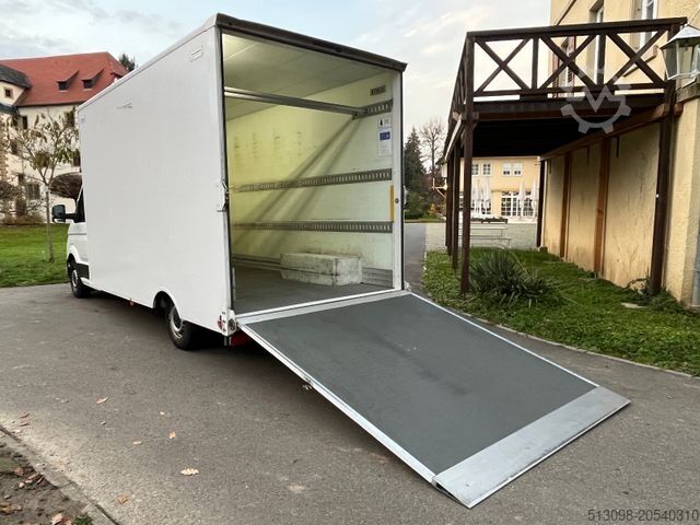 Transporter mit Koffer VOLKSWAGEN CRAFTER 2.0TDI XXXL KOFFER RAMPE KAMERA 177 PS