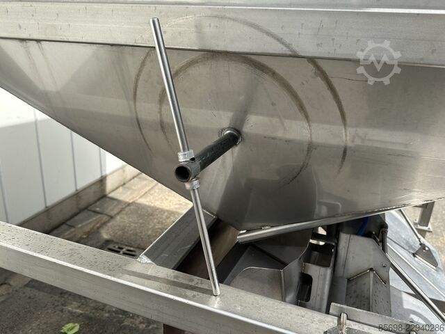 ACB dosing hopper stainless steel ACB 