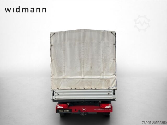 Curtain sider van Mercedes-Benz Sprinter 314 CDI Pritsche Kompakt Klima,AHK