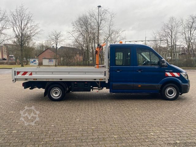Pick-up van MAN TGE 3.180 Pristche mit Kran *Doppelkabine*Ahk*
