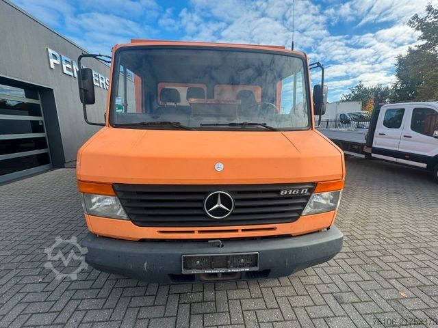 Box truck MERCEDES-BENZ 816 D VARIO Koffer *Ahk*